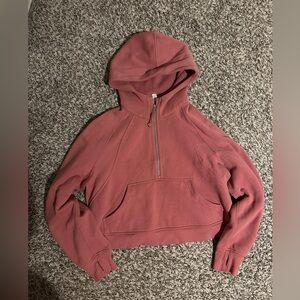 lululemon Cropped Half-Zip scuba M/L